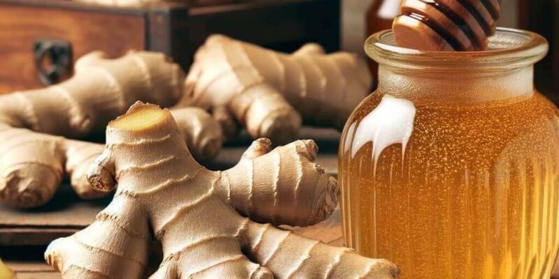 ghimbir cu miere