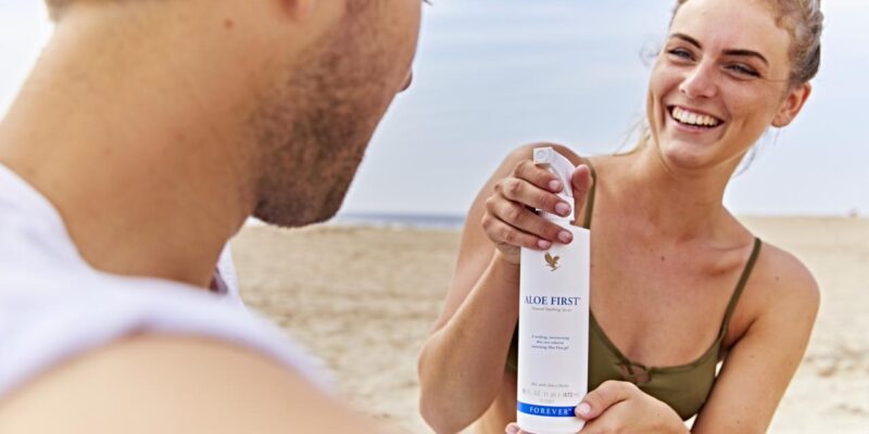 Aloe First Spay beneficii si utilizari la plaja